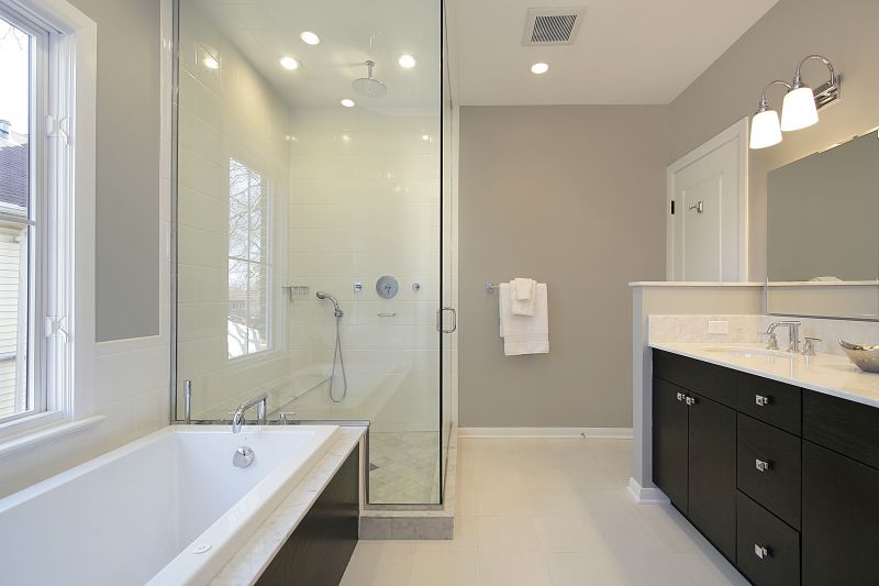 Spa-Style Shower Area